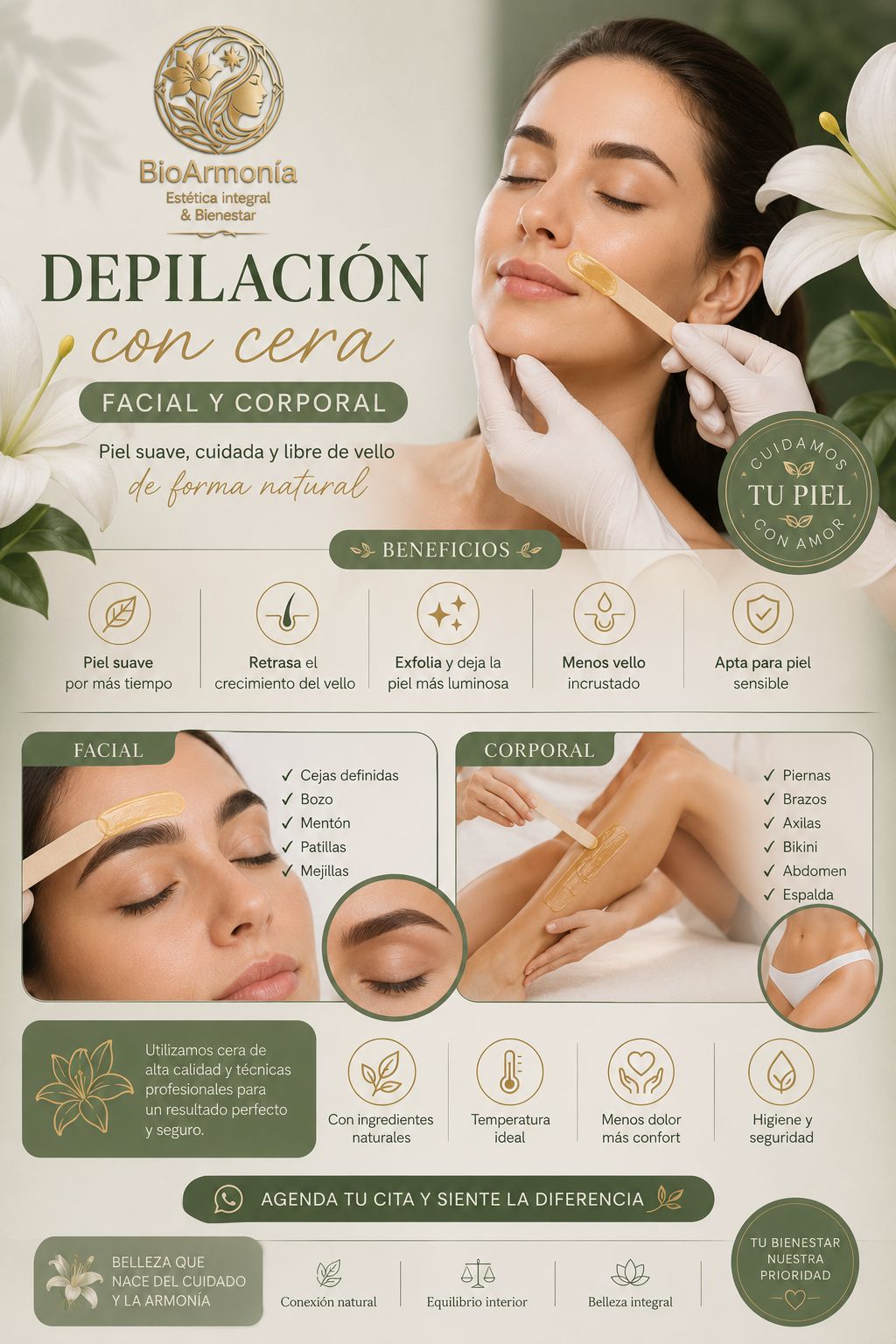 Depilación con Cera